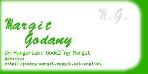 margit godany business card